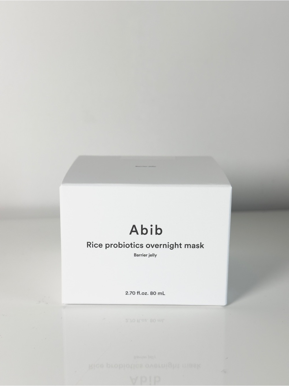 Abib Rice Probiotics Overnight Mask Barrier Jelly 80 mL